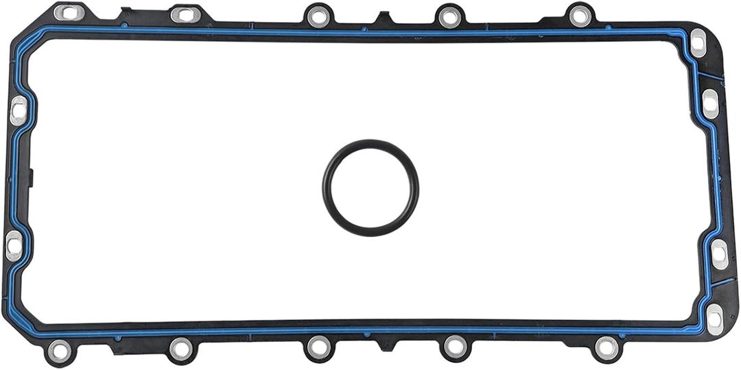 Engine Oil Pan Gasket Compatible with Ford Lincoln Avanti Mercury Vehicle E-150 E-250 E-350 E-450 F-150 F-250 F-350 Expedition 1992-2016,Town Car, Grand Marquis 4.6L 5.4L Replace# OS30725R 3L3Z6710AA