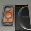 TORRAS Strong Magnetic & Seamless Stand for iPhone 16 Pro Case, Fit for MagSafe, Military Grade Drop Tested Adjustable Kickstand Protective Slim Case for iPhone 16 Pro 6.3", Natural Titanium,Deep Gray