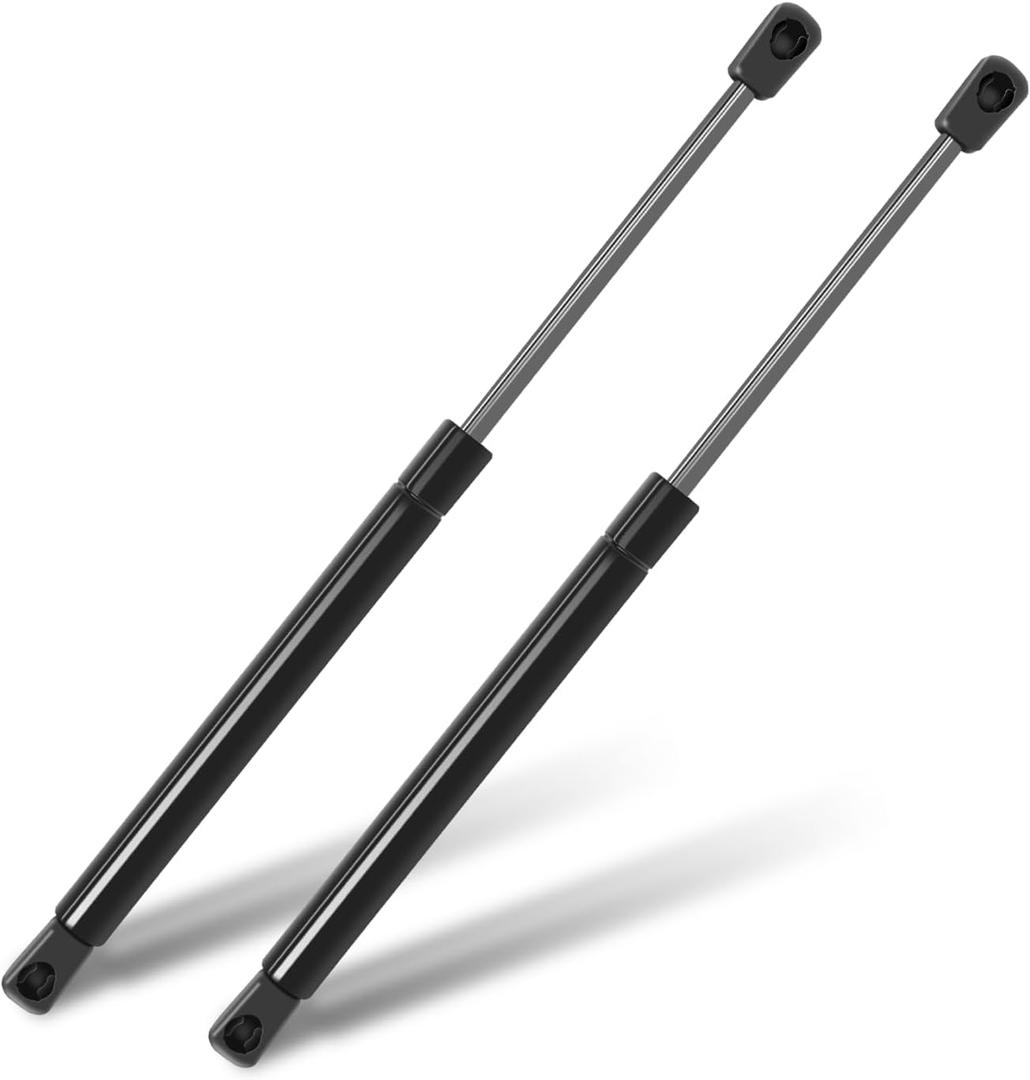 C1606389 14 Inches Truck Camper Shell Struts, 107N/24Lbs Gas Spring Shocks Lift Supports for Truck Topper Rear Window (2 Pack)
