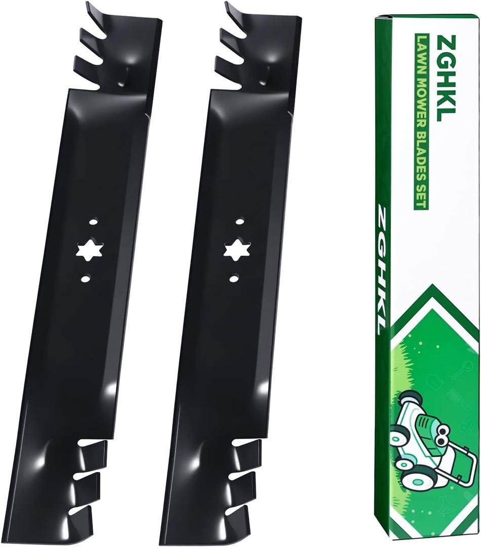 942-04290-X 742-04290-X Lawn Mower Blades Gator Mulching Blades for Cub Cadet 46 Inch Deck Replacement for Craftsman Troy Bilt MTD XT1 LT46 LTX 1045 1046 XT2 LX46 ZT1 2Pack