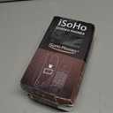 iSoHo Big Button Corded Phone for Seniors  Easy-to-Use Landline with Lighted Keypad, Ergonomic Handset & No Power Needed  Retro Home Phone for Elderly, Visually Impaired & Hard of Hearing, Black