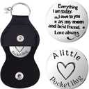 Mothers Birthday Gifts for Mom I Love You Keychain Gifts Mother Mom Christmas Mothers Day Gift for Mama Mommy Pocket Hug Token Keychains Mum Mommy Thank You Gift from Daughter Son
