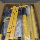 31000 Lumen LED Work Lights with Stand, Portable 3 Head Work Lights with Individual Switch (3000K/5000K/6500K Select) & 16.5FT Cord, IP66 Waterproof Foldable Tripod Stand Worklights for Outdoor Indoor