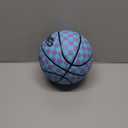 Kids Youth Basketball Size 5 (27.5") Indoor Outdoor Basketball Premium Rubber for Boys Girls Play on Backyard, Park, Beach & Waterproof for Pool Games (bluPurple)