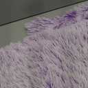 MIULEE Pack of 2 Ultra Soft Fluffy Throw Pillow Covers Decorative Plush Shaggy Double-Sided Faux Fur Winter Pillow Cases Cushions Covers for Cute Sofa Bedroom Car 20x20 Inch Purple Ombre