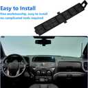 2 x Cabin Air Filter Plastic Cover Plate Fit for Chevrolet Silverado 2500 HD 2019-2023 Fit for GMC Sierra 2500 HD 2019-2024 Replace 84502369 84532403