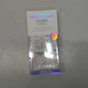 BTArtbox Press On Nails - White French Tip Press on Nails Square, Glue On Nails for Wedding Gift, Supremely Fit & Natural Stick On Nails in 15 Sizes - 30 Fake Nails Kit, Classic French