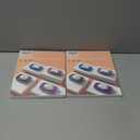 Jalopink 2 Pack Soap Holder with Drain - Self Draining Waterfall Soap Dish & Sponge Holder for Kitchen Sink Organizer, Non-Slip Dish Soap Tray for Dispenser Bottle, Gray Pink, 6x3.4 Inches