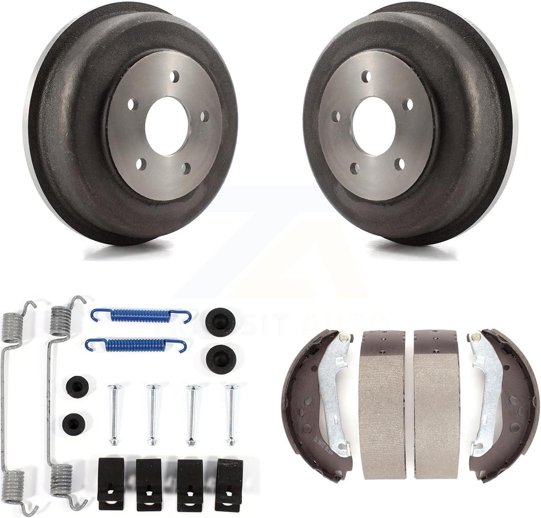 Rear Brake Drum Shoes And Spring Kit Replacement For 2010-2013 Ford Connect K8N-100379