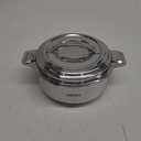 Milton Galaxia 1000 Casserole Hot Pot 40 oz (1000 ml / 1 qt)  Insulated Stainless Steel Food Warmer and Cooler with Lid, Serving Dish for Food and Roti, Silver (1.3 qt / 5 Cups)