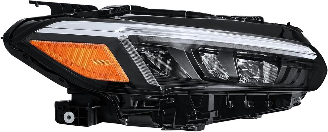 PENSUN LED Headlights Assembly Fit for 2022 2023 Honda Civic Sport Touring 11th Gen Civic, Car Headlight Replacement 33150-T20-A21 (Right Passenger Side)