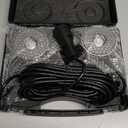 dreamdragon Magnetic Trailer Towing Light Kit, 12V LED Universal Turn Signal Running Brake Light with 24ft Cable 7-pin Plug, IP68 Waterproof