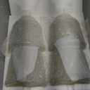 HonoDing Ceiling Lamp Replacement Shade Set of 4, Glass Ceiling Fan Light Covers, Clear Glass Lamp Shade for Ceilings Fan Light Chandelier Wall Sconce, Easy to Install (Transparent)