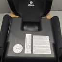 Diono Airi Lightweight High Back Booster Seat, Foldable Travel Friendly, Slim 3-Across Fit, 40–100 lbs/43–57 in, Frontal Impact Protection, Black, Mfg date: 04-19-26