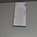 OMOTON Wireless Keyboard for Mac, Compact Ultra-Slim Design (No Number Pad), Stable Bluetooth Keyboard for Mac, Ergonomic and Portable, Compatible with MacBook Pro/Air/iMac, Silverwhite