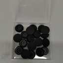 20PCS Rubber Plugs for Round Holes - 5/8"(16mm) Black Snap in Locking Hole Plugs, Rubber Hole Plugs for Automotive, Industrial & Furniture Waterproof Sealing Round Silicone Stopper