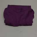 Women's Basic Long Sleeve Thermal Top Lightweight Mock Neck Shirts Slim Fit Layer Soft Top (Medium, Purple)