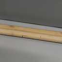 2PCS Bamboo Dowel Rods 1 x 48 Long Round Wooden Dowels for Crafts DIY and School Projects Natural Unfinished Craft Wood Sticks for Crafting and Decor Smooth Surface Birch Alternative