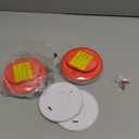 Kidde Smoke Detector, 10-Year Battery Powered, LED Warning Light Indicators, 2 Pack
