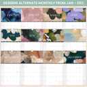 bloom daily planners 2026 Calendar Year Monthly Hanging Wall Calendar (January through December 2026) - Large 11 x 17 - Paint Strokes