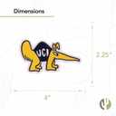 Desert Cactus University of California Irvine Patch Embroidered Iron On/Sew On Applique for Blazers, Jackets, Backpacks, Bags, Hats & Tactical Gear Anteaters (Patch - Design A)