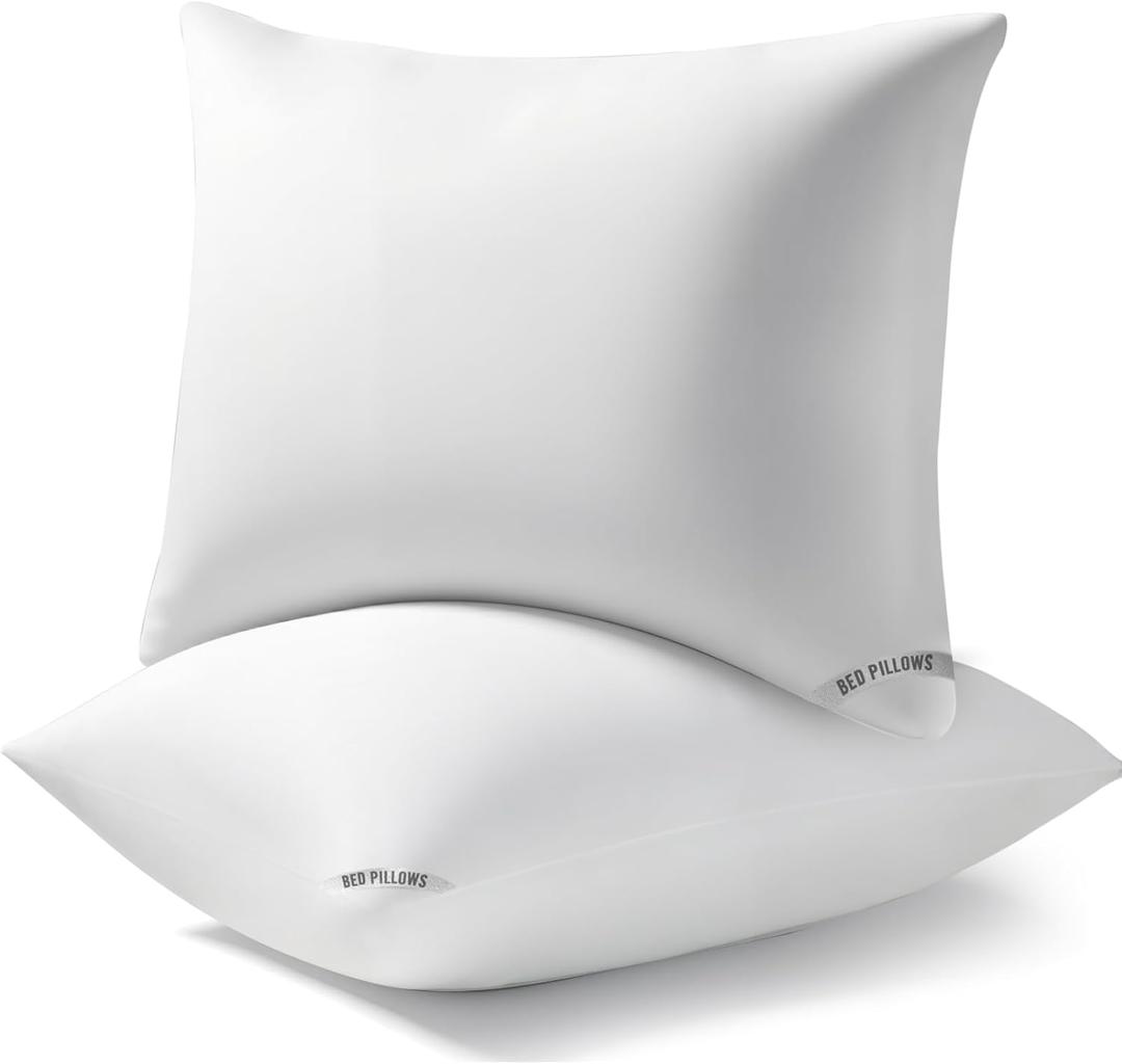 Luxury Hotel Pillows for Sleeping 2 Pack,Bed Pillows King Size Set of 2,Down Alternative Filling,Pillows for Back,Stomach and Side Sleepers