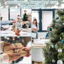 Kasyat 48 Set Christmas Employee Appreciation Gifts Bulk Acrylic Hanging Ornament Flat Lantern Ornament for Xmas Trees Coworker Nurse Teacher Volunteer Gift with Thank You Card(Be Proud Sign)