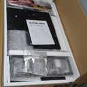 SUPERJARE 47 inch L Shaped Gaming Desk with LED Lights & Power Outlets, Reversible Computer Desk with Shelves & Monitor Stand, Corner Desk with Drawer, for Home & Office, Black