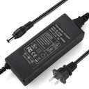 AC 100-240V to DC 12V 10A Power Supply Adapter Converter Transformer, 12 Volts 10 Amps Power Transformer 5.5x2.5mm & 5.5x2.1mm Tip, 12V AC to DC Converter for LED Strip Light CCTV Cameras 3D Printer