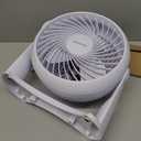 Honeywell HT-904 TurboForce Tabletop Air Circulator Fan, Small, White  Quiet Personal Fan for Home or Office, 3 Speeds and 90 Degree Pivoting Head
