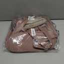 KKXIU Backpack Purse for Women - Multi-pocket Leather backpack for Travel, Work & School with Anti-Theft Lock Pocket, Luggage Strap & Water Bottle Pockets - 13x14x5.2 Inch (Dark Pink) (Medium)