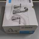 Moen Halle Spot Resist Nickel Widespread Traditional Bathroom Faucet with Drain Assembly for 3-Hole Applications, 84972SRN