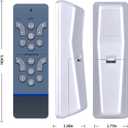 Replacement Remote Works for Reverie RC-WM-103/107/108 (New Grey Version), fit for Serta Motion Select Remote Controller Adjustable Bed