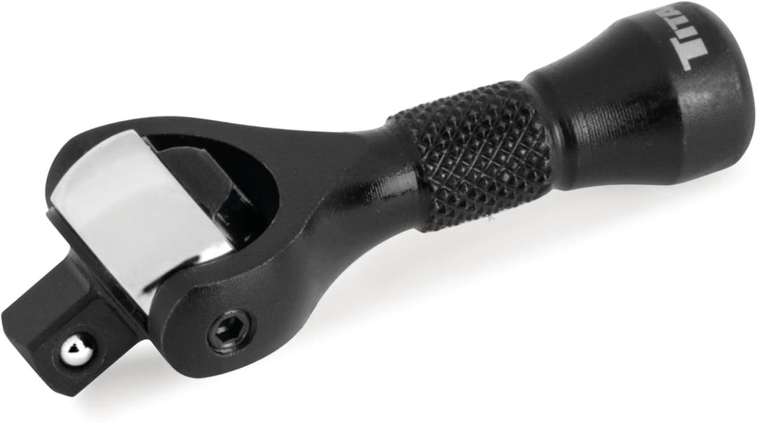 Titan 11330 1/4-Inch Drive x 2-1/4-Inch 90-Tooth Swivel Head Nano Ratchet
