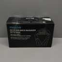 Nekteck Shiatsu Neck Massager with Heat for Pain Relief Deep Tissue, Valentines Day Gifts for Him Her Relaxation Tools, FSA Eligible Back Shoulder Kneading Massage Pillow, HSA Eligible (NOT Cordless) (Black)