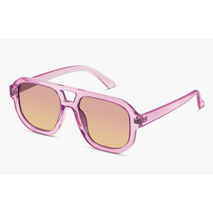 livho Trendy Polarized Square Aviator Sunglasses Women Men Square Eyewear Frame, Retro Sun Glasses for Women Men 2025 Shades
