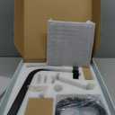 Black Shower Head and Handle Set, Shower Faucet Set with 10 Inch Rain Shower Heads with Handheld Spray Combo, Rainfall Bathroom Shower System Rain Shower Head and Handle Set