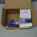 MOAUTO Ignition Distributor Cap & Rotor and Iridium Spark Plugs with Wire Set Tune Up Kit 671-4070 FD174T Compatible with Jeep Wrangler 1991-1995 Cherokee Comanche Dodge Dakota 1996-1998 2.5L L4