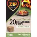 Fast and Clean Natural Firestarter - 20 Cubes