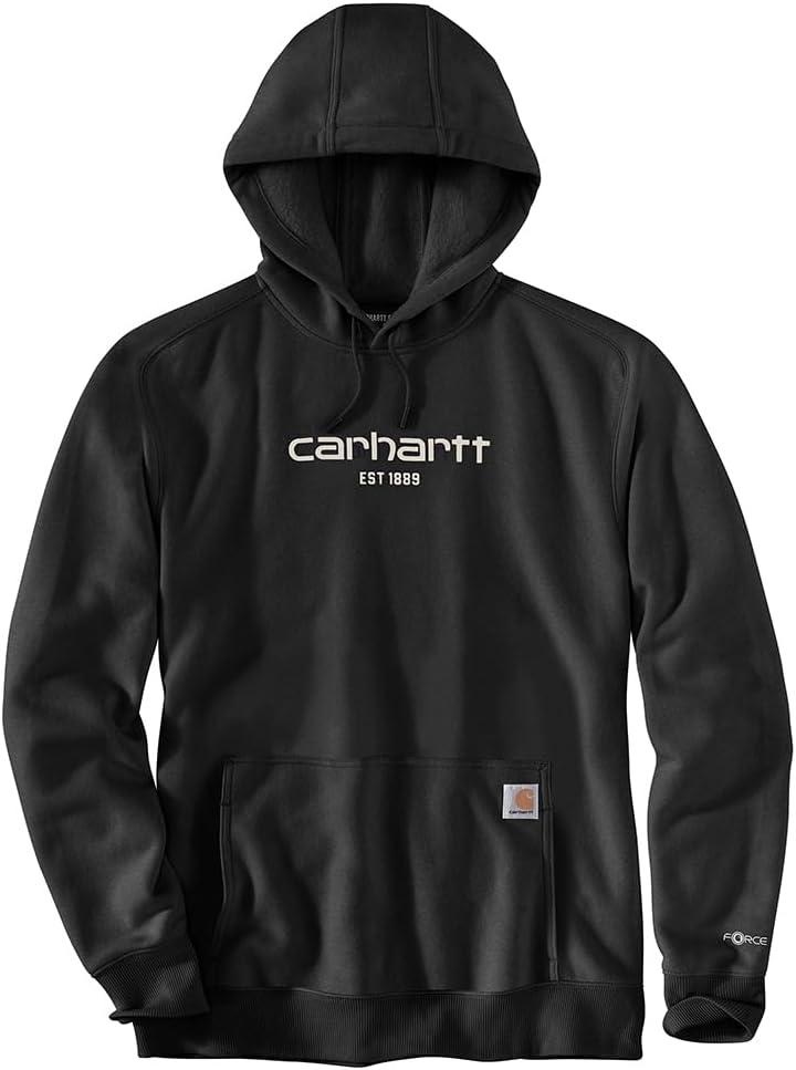Carhartt Men's 106655 Force Relaxed Fit Lightweight Logo Graphic Sweat (Large Tall)