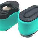 MOWFILL 2 Pack 792105 Air Filter Replace for BS 276890, 4233, 5405, 5405H, 5405K, 593240, 798748 OEM Air Cleaner Cartridge with 792303 Pre Filter Fits Lawn Mower Air Cleaner Element