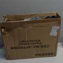 50 Pack Clothes Hangers, Non Slip Plastic Coat Hangers, Space Saving Hangers, Heavy Duty, Hanging Dry Wet Clothes,16.4" x 8.3", Black, UAPY0550B