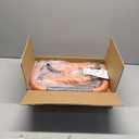 Push Up Bar, 12 Inch High Non-Slip Parallettes Bars & Dip Bars With Foam Handles, Heavy-Duty No Wobbling Calisthenics Equipment For Handstand, L-Sit, Gymnastics, Strength Training Home Gym Use (Orange)