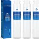 TEEHAY EPTWFU01 PureSource Ultra II Refrigerator Water Filter, Compatible with Electrolux EWF02, Frigidaire Gallery FGSS2635TF, LGHB2869TF, LGHD2369TF, LGHK2336TD, LGHK2336TF, LGHX2636TF, 3 Pack
