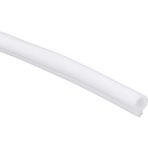 PATIKIL 16.4Ft Weather Stripping Door Seal, 3/8" Dia Bulb Bubble Shape Kerf Mount Door Sealing Tape for Door Frame Slot Sealer Window Insulation, White