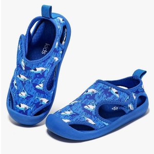 Boys Girls Water Shoes Quick-Dry Cute Beach Swim Pool Shoes, 12
