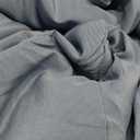 puredown Outdoor Waterproof Throw Pillows, 22 x 22 Inch Feathers and Down Filled Decorative Square Pillows for Garden Patio Bench, Pack of 2, Blue