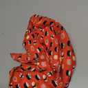 Babrukda 2 Pack Scrub Cap with Sweatband Adjustable Tie Back Turban Hat Headgear Beanie for Women Men Working Cap (One Size, Cute Sushi)