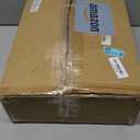 Washable Area Rug, 5x7 Print, Machine Washable, Solid Printed Textured Carpet, Stain Resistant, Non-Slip Accent Rug, Farmhouse Floor Cover for Dining Bedroom Decor, Beige/Grey