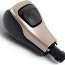 Shifter Knob Handle Replacementfor Jeep Cherokee Latitude/Sport/Limited/Trailhawk/North/Altitude/Overland/Latitude Plus/High Altitude/etc., 2014-2019#Replace 5YD291X9AA Shift Knob (Champagne Gold)